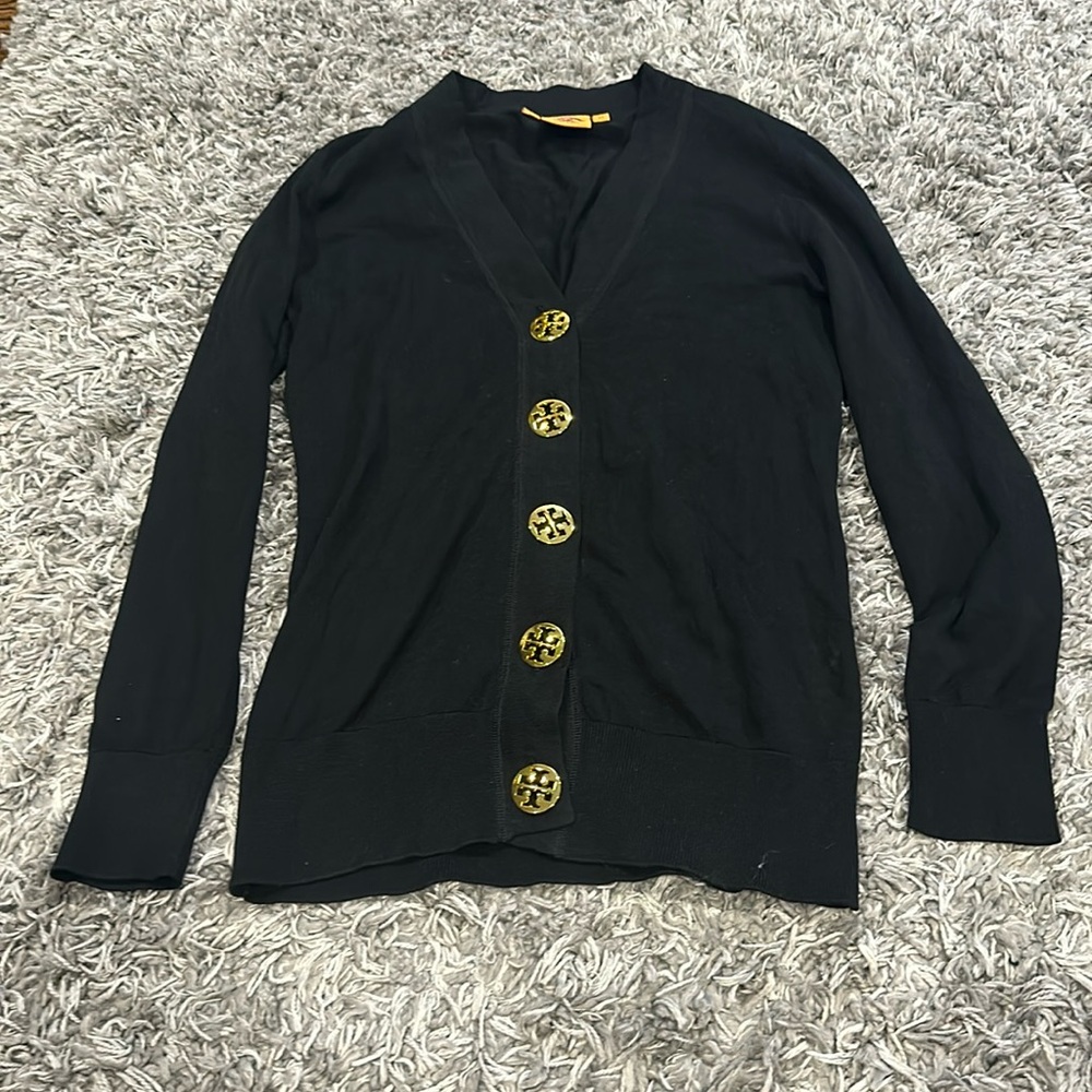 Tory Burch Black Cardigan XS
